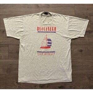 VTG 1991 Buccaneer North American Yachting Championship T shirt Lake Michigan XL